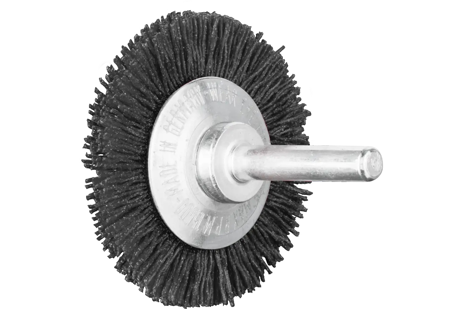Picture of Pferd M-BRAD® Mounted Wheel Brush 2" Dia. Narrow Face .022/120 CO 1/4" Shank